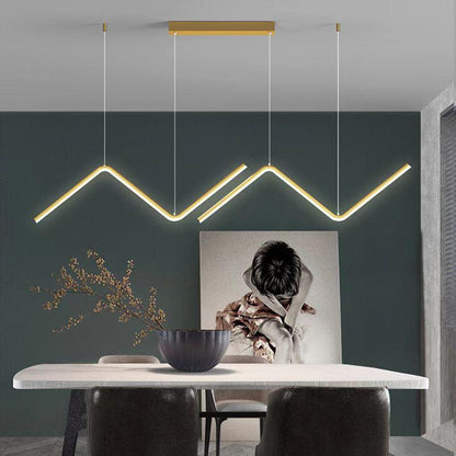 Lustre Pendente Elegante para Sala de Estar - 90 cm de Altura