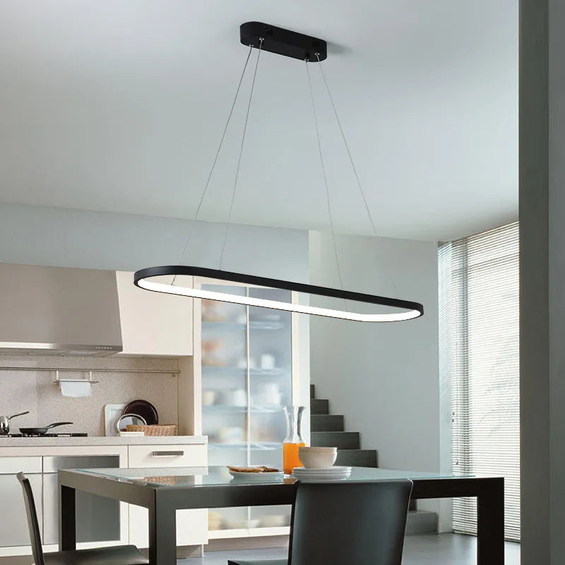Lustre Pendente Moderno com Controle Remoto - Modelo Vallbona