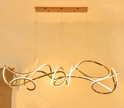 Lustre Pendente Moderno para Sala de Jantar - Iluminação Elegante e Sofisticada