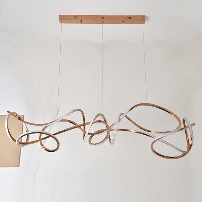 Lustre Pendente Moderno para Sala de Jantar - Iluminação Elegante e Sofisticada
