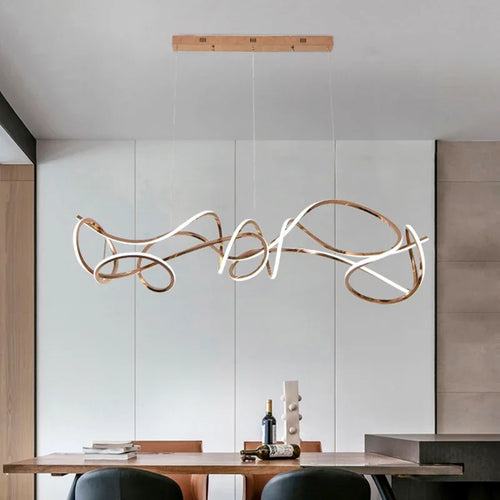 Lustre Pendente Moderno para Sala de Jantar - Iluminação Elegante e Sofisticada