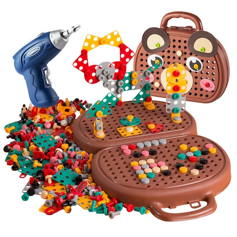 Maleta de Ferramentas Montessori para Crianças - Brinquedo Educativo