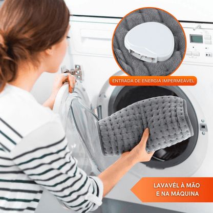 Manta Térmica Corporal Aquecedora Elétrica para Inverno