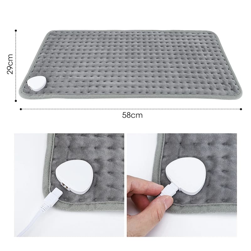 Manta Térmica Corporal Aquecedora Elétrica para Inverno