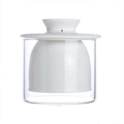 Manteigueira Francesa de Cerâmica Colorida - Design Elegante e Funcional