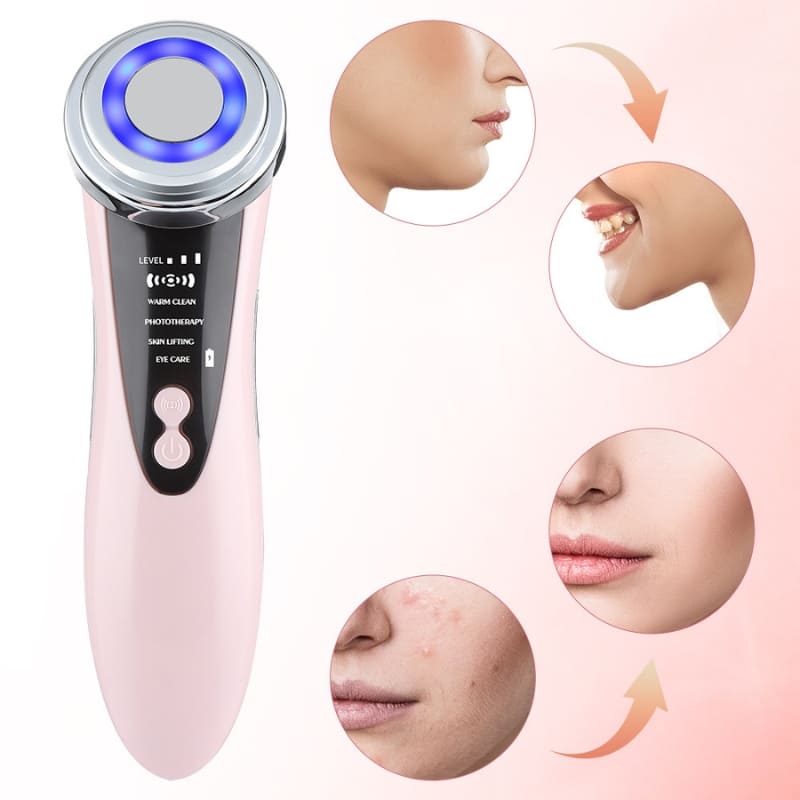 Massageador Elétrico Facial Multifuncional para Relaxamento e Cuidados com a Pele