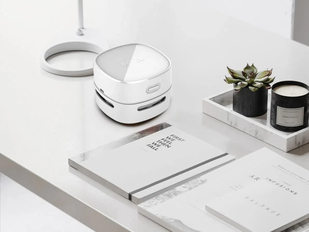 Mini Aspirador Portátil Inalámbrico - Aspiradora Compacta para Hogar y Oficina