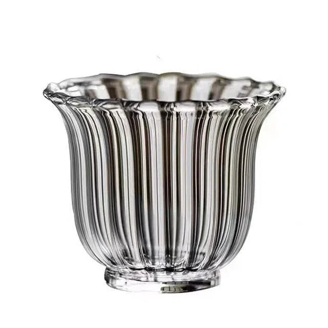 Mini Bule Canelado com Infusor de Chá - Acessório para Preparo de Bebidas