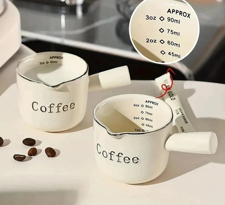 Mini Cremeira de Cerâmica - Capacidade de 90ml para Molhos e Condimentos
