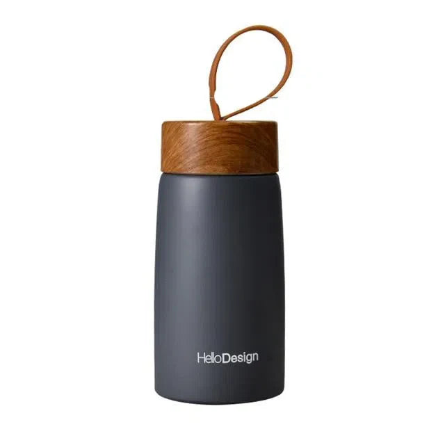 Mini Garrafa Térmica Hello Design 260ml - Ideal para Bebidas Quentes e Frias