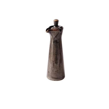 Mini Jarra de Azeite Cerâmica - Porta-Azeite Decorativa e Funcional