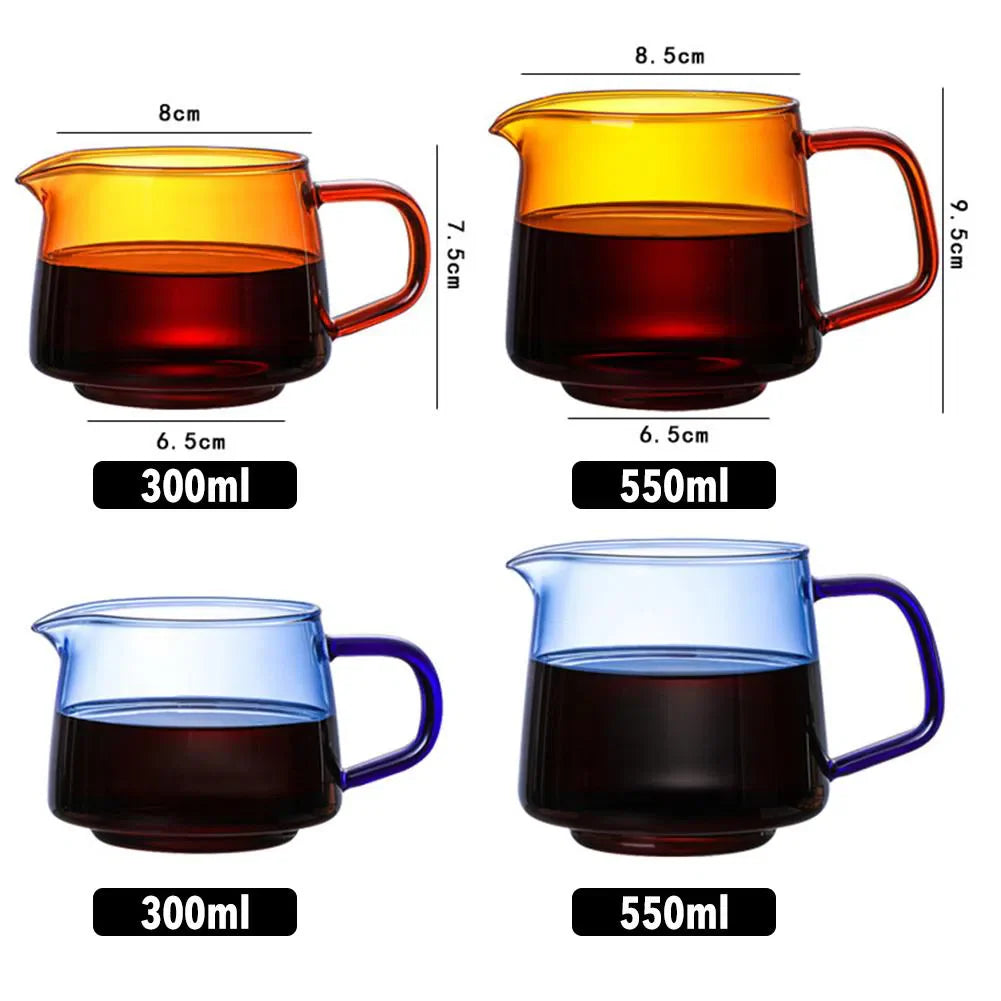 Mini Jarra para Café e Chá - 300ml e 550ml - Coleção Arco-Íris