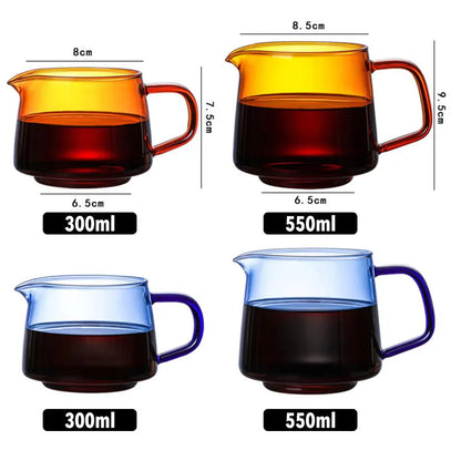 Mini Jarra para Café e Chá - 300ml e 550ml - Coleção Arco-Íris