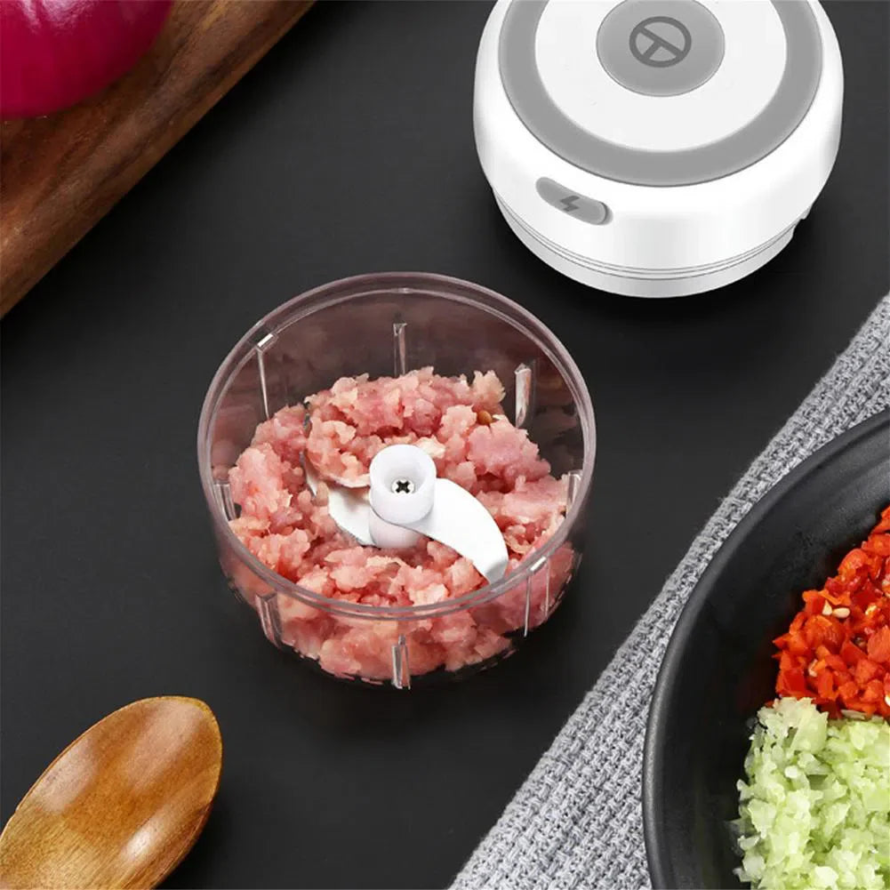 Mini Processador Elétrico para Alimentos - Eficiente e Compacto