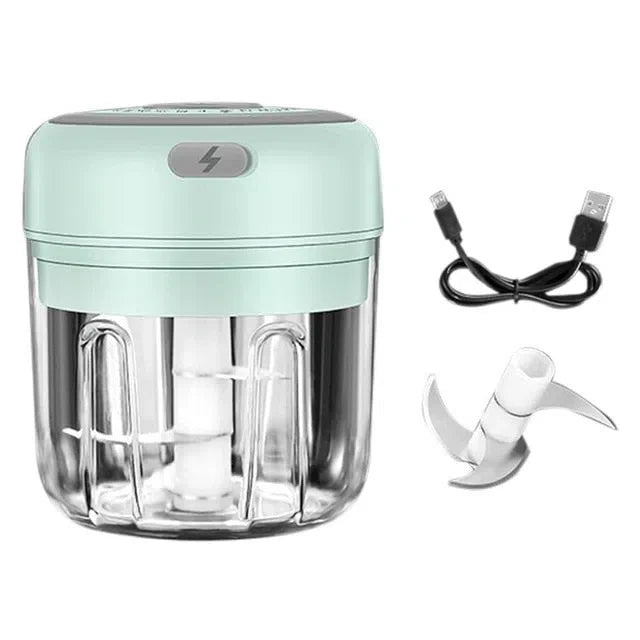 Mini Processador Elétrico para Alimentos - Eficiente e Compacto