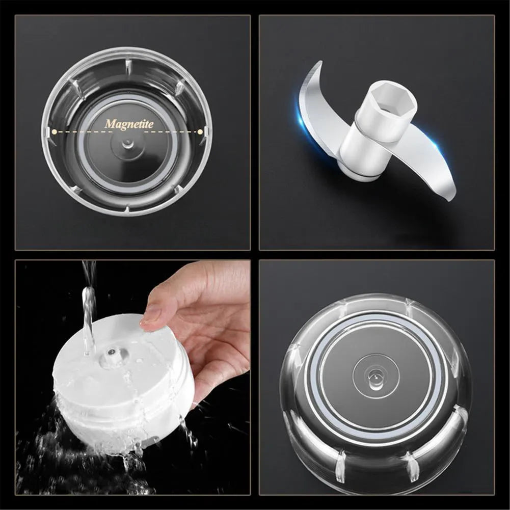 Mini Processador Elétrico para Alimentos - Eficiente e Compacto