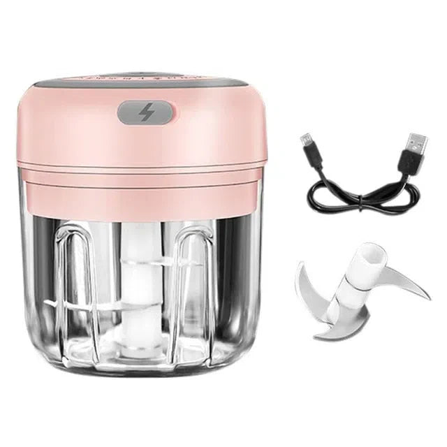 Mini Processador Elétrico para Alimentos - Eficiente e Compacto