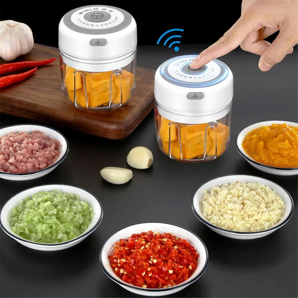 Mini Processador Elétrico para Alimentos - Eficiente e Compacto