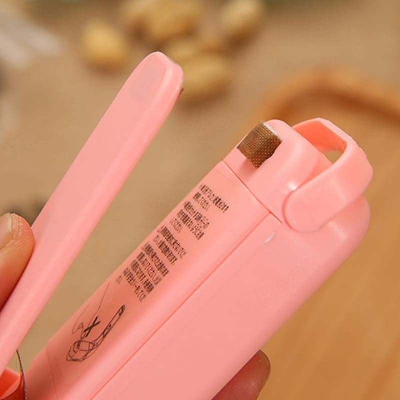 Mini Seladora de Embalagens Portátil para Uso Doméstico - Seladora a Vácuo Compacta