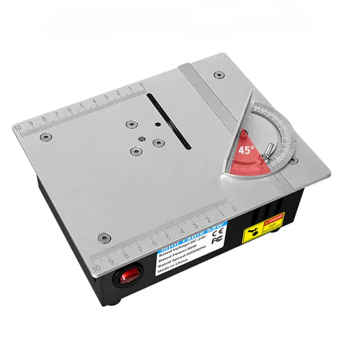 Mini Serra de Mesa Elétrica Multifuncional TurboCut - Cortes Precisos e Versáteis