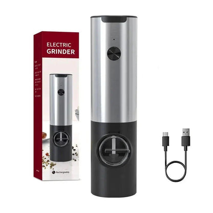 Moedor Elétrico Automático Recarregável para Café e Especiarias