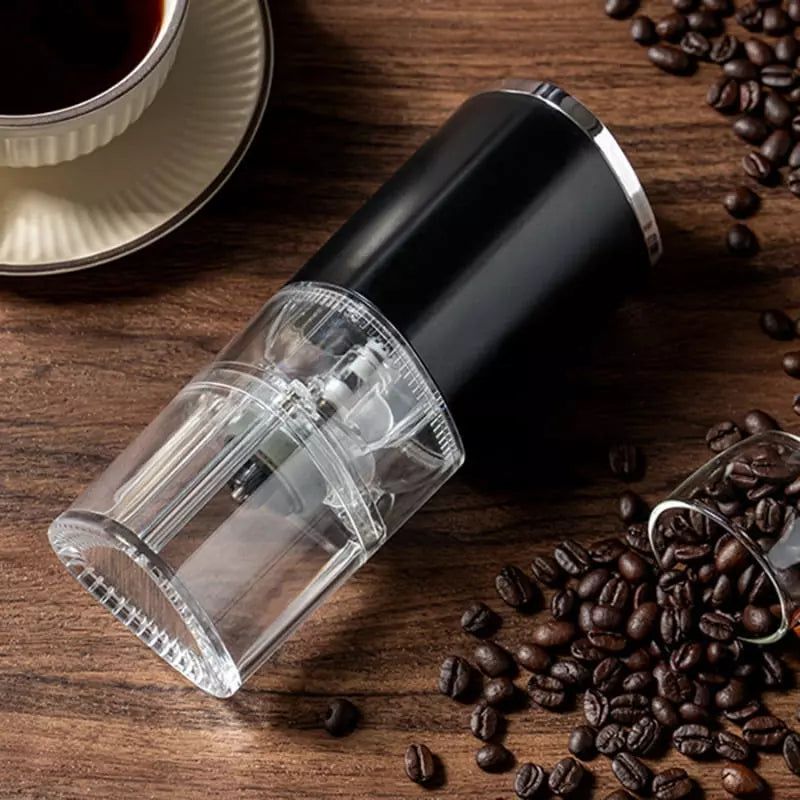 Moedor Elétrico Portátil de Café e Grãos - Ideal para Uso em Casa e Viagens