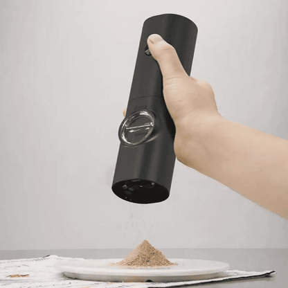 Moedor Elétrico de Pimenta e Sal do Himalaia - Utensílio de Cozinha para Temperos