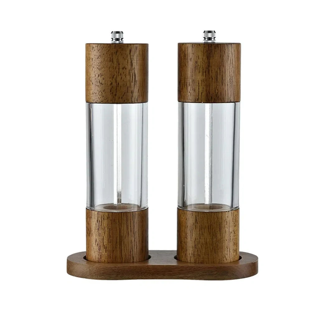 Moedor de Café Manual em Madeira de Carvalho - Acessório de Cozinha