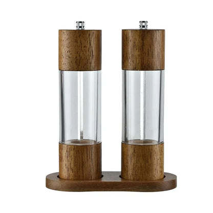 Moedor de Café Manual em Madeira de Carvalho - Acessório de Cozinha