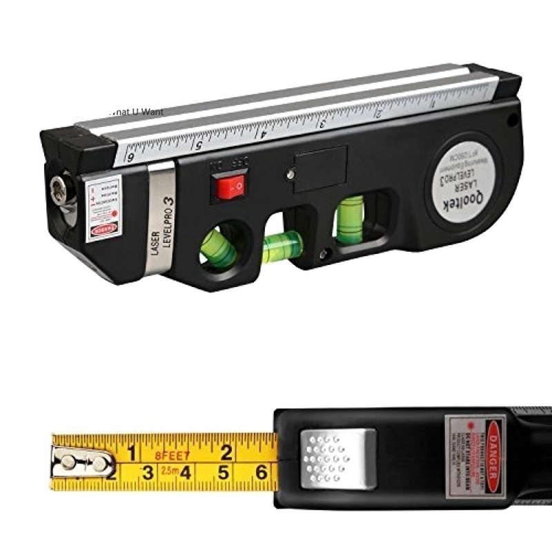 Nível Laser 4 em 1 - Ferramenta de Medição Multifuncional