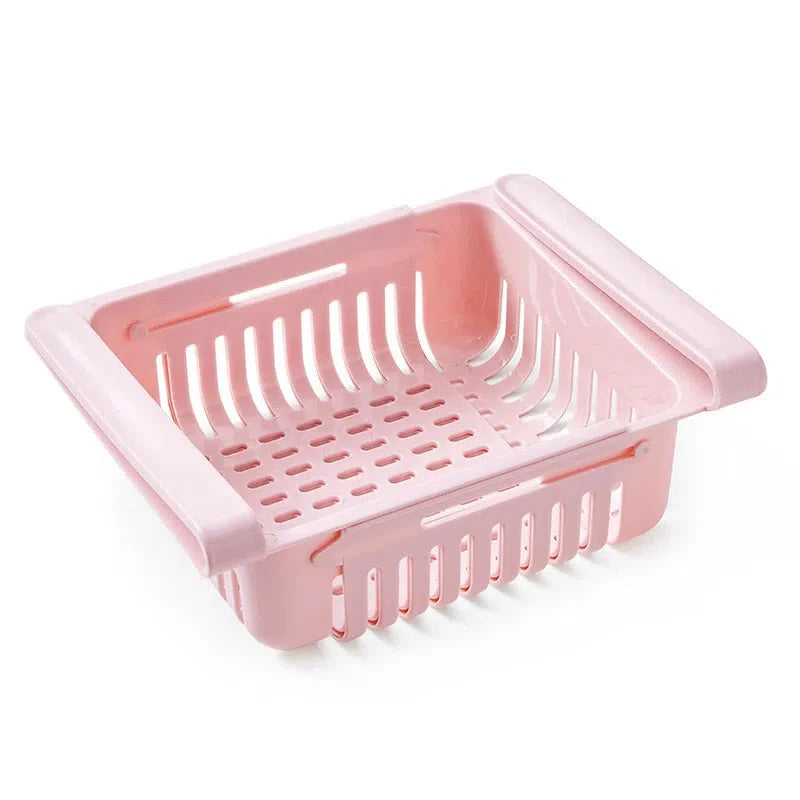 Organizador de Geladeira - Cesta Multifuncional para Armazenamento