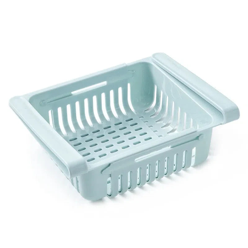 Organizador de Geladeira - Cesta Multifuncional para Armazenamento