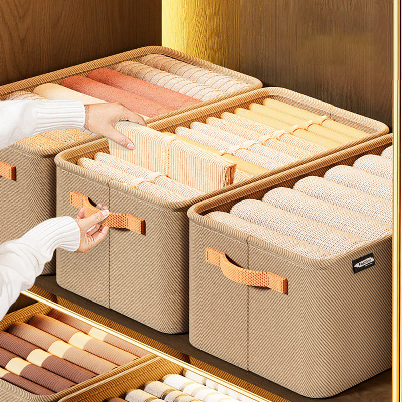 Organizador de Guarda-Roupas Dobrável Multiuso para Roupas e Acessórios