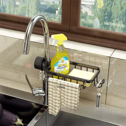 Organizador de Pia con Soporte para Esponja - Accesorios de Cocina Prácticos