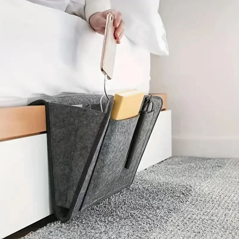 Organizador de Porta-Objetos para Sofá-Cama e Cabeceira - Praticidade e Estilo