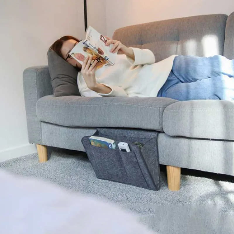 Organizador de Porta-Objetos para Sofá-Cama e Cabeceira - Praticidade e Estilo