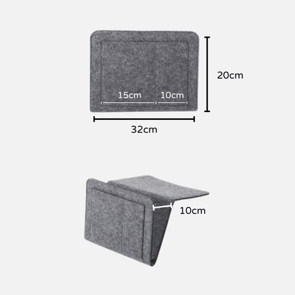 Organizador de Porta-Objetos para Sofá-Cama e Cabeceira - Praticidade e Estilo