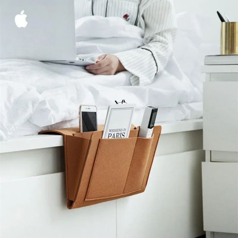 Organizador de Porta-Objetos para Sofá-Cama e Cabeceira - Praticidade e Estilo
