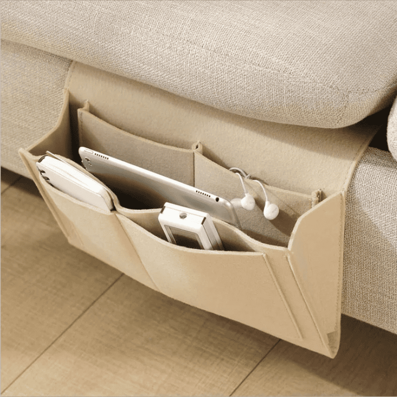 Organizador de Porta-Objetos para Sofá-Cama e Cabeceira - Praticidade e Estilo