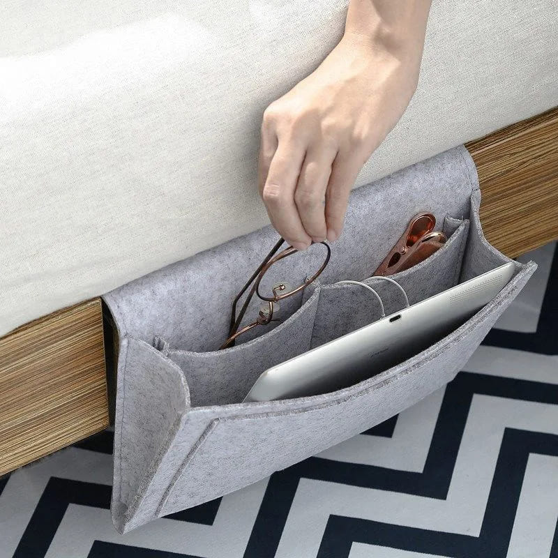 Organizador de Porta-Objetos para Sofá-Cama e Cabeceira - Praticidade e Estilo