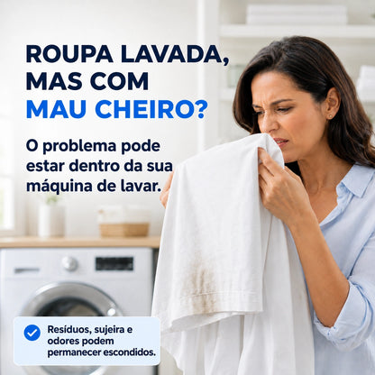 Pastilhas Para Limpar Máquina de Lavar