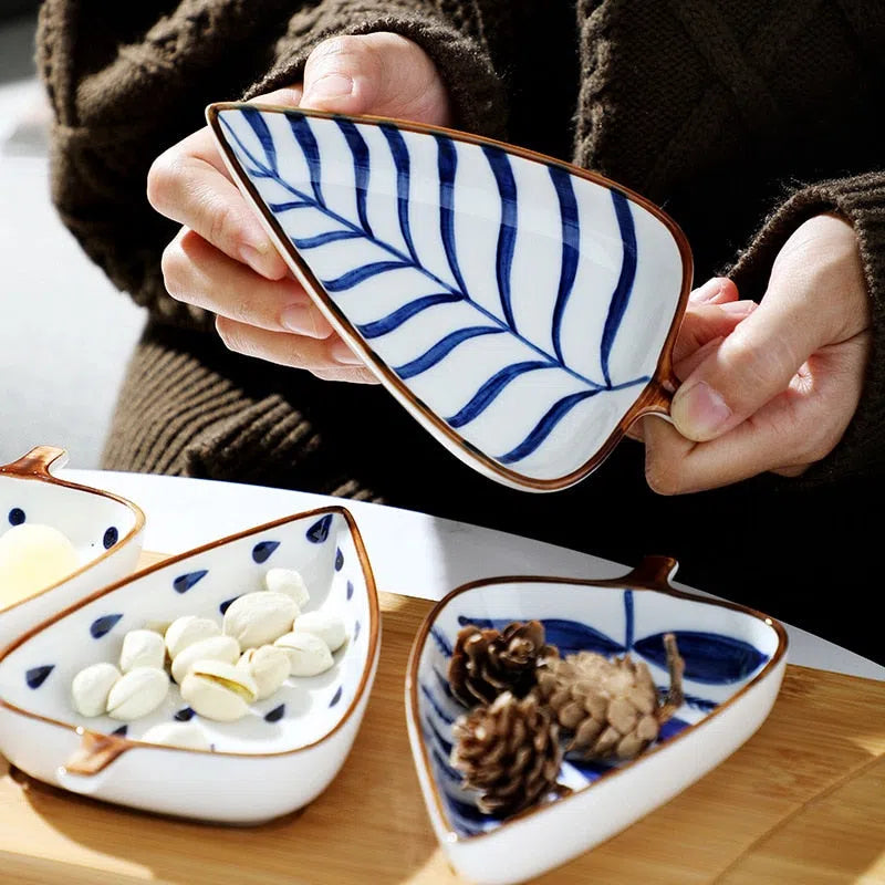 Petisqueira de Cerâmica para Aperitivos e Snacks - Ideal para Festas e Reuniões