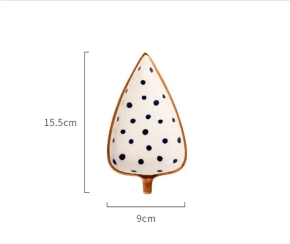 Petisqueira de Cerâmica para Aperitivos e Snacks - Ideal para Festas e Reuniões
