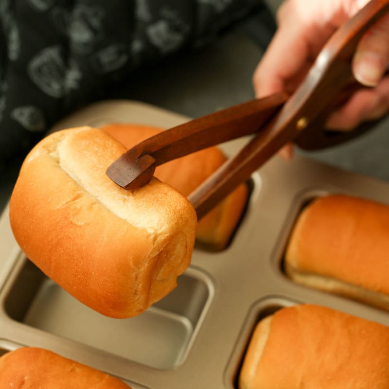 Pinça Multiuso de Bambu para Salada - Utensílio de Cozinha Ecológico