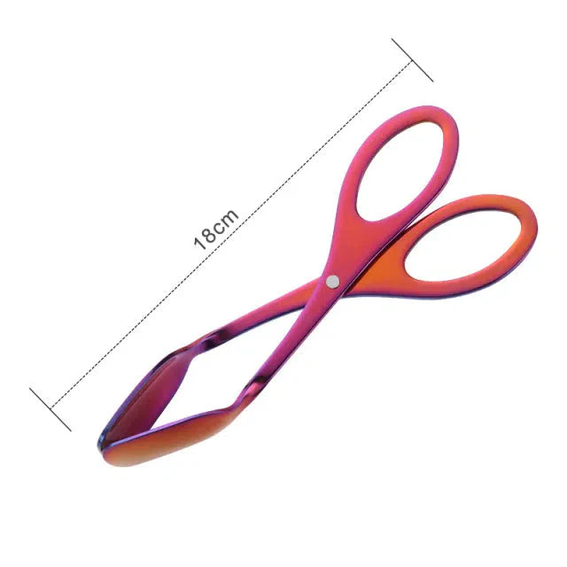Pinça de Aço Inoxidável para Cozinha - Utensílio de Cozinha Durável