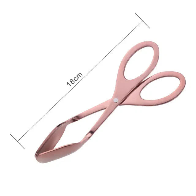 Pinça de Aço Inoxidável para Cozinha - Utensílio de Cozinha Durável