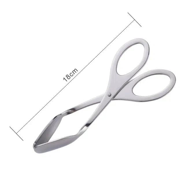 Pinça de Aço Inoxidável para Cozinha - Utensílio de Cozinha Durável