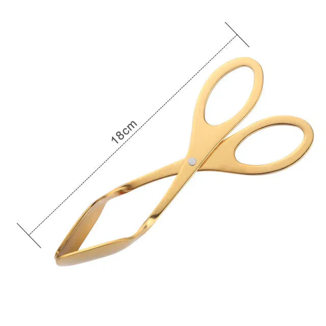 Pinça de Aço Inoxidável para Cozinha - Utensílio de Cozinha Durável