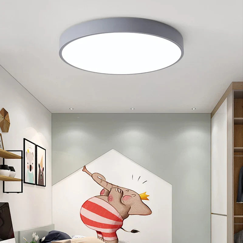 Plafón LED Nórdico de Superficie Royale - Iluminación Moderna y Eficiente