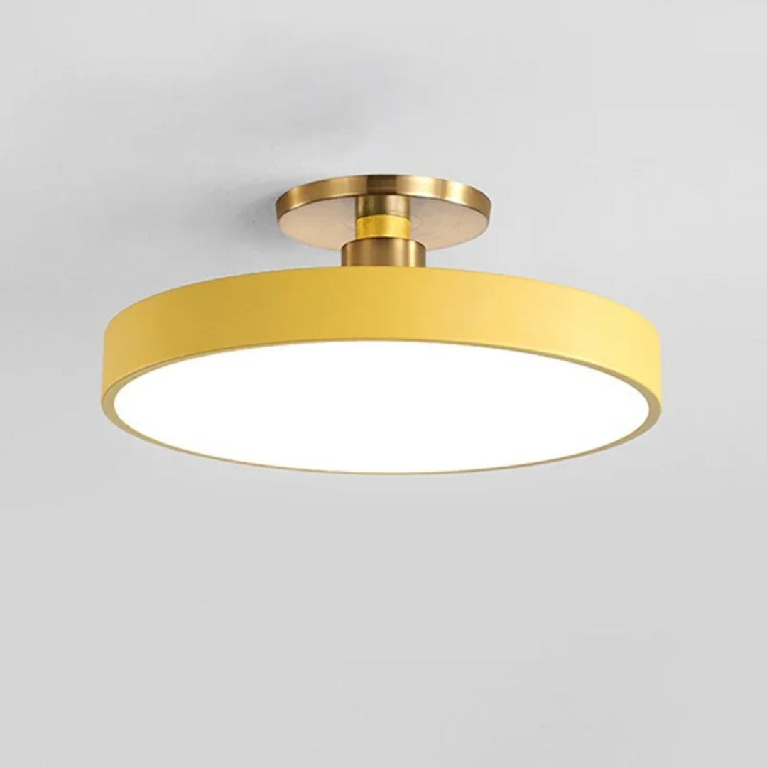 Plafón LED Redondo de Superficie Modelo Nórdico - Iluminación Moderna y Eficiente